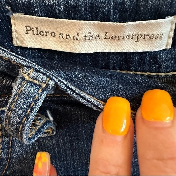 Anthropologie Pilcro And The Letterpress Denim Shorts Preppy‎ Boho Size 28 - Picture 3 of 5